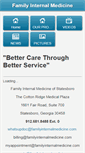 Mobile Screenshot of familyinternalmedicine.com